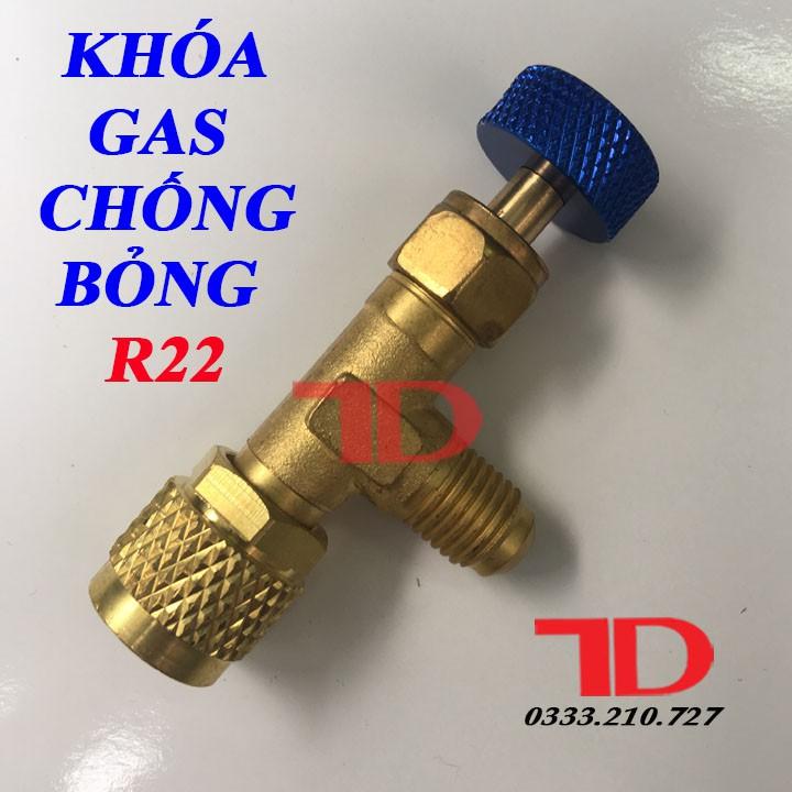 Van khóa gas chống bỏng R134