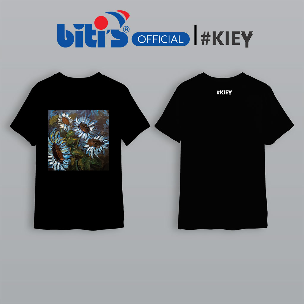 [BST đặc biệt BITI'S X KIEY] Áo Thun Cotton Biti's Kiey Unisex Universe T-Shirt BOU000200DEN (Đen) - M 55-&gt;65kg
