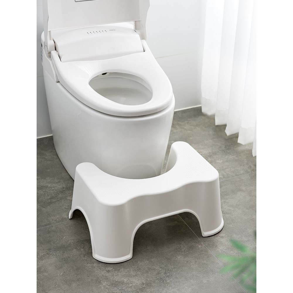 Ghế Kê Chân Toilet Chống Táo Bón Ngăn Ngừa Các Bệnh Tiêu Hóa Khi Đi Vệ Sinh - Hàng Chính Hãng MINIIN