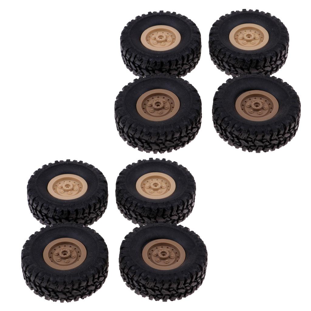 8x Lốp Xe Lốp cho RC 1:16 Leo Núi WPL B-1/B-24/C-14/C-24/B-16 Xe Tải