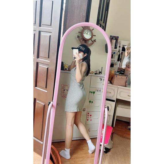 Đầm dáng suông polo chất cotton 4 chiều năng động - Váy polo ngắn tay, sát nách, Dáng Ôm Váy Nữ Ngắn Body Ngắn