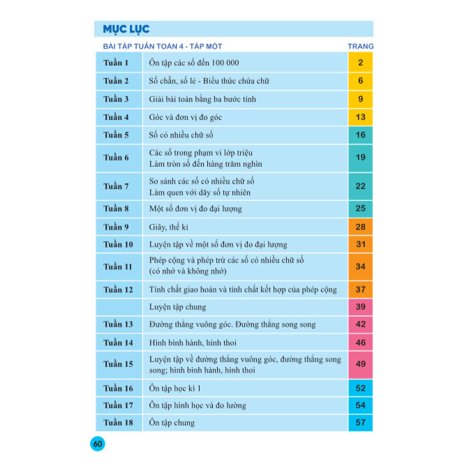 Sách - Bài Tập Tuần Toán 4 - Kết Nối Tri Thức - ndbooks