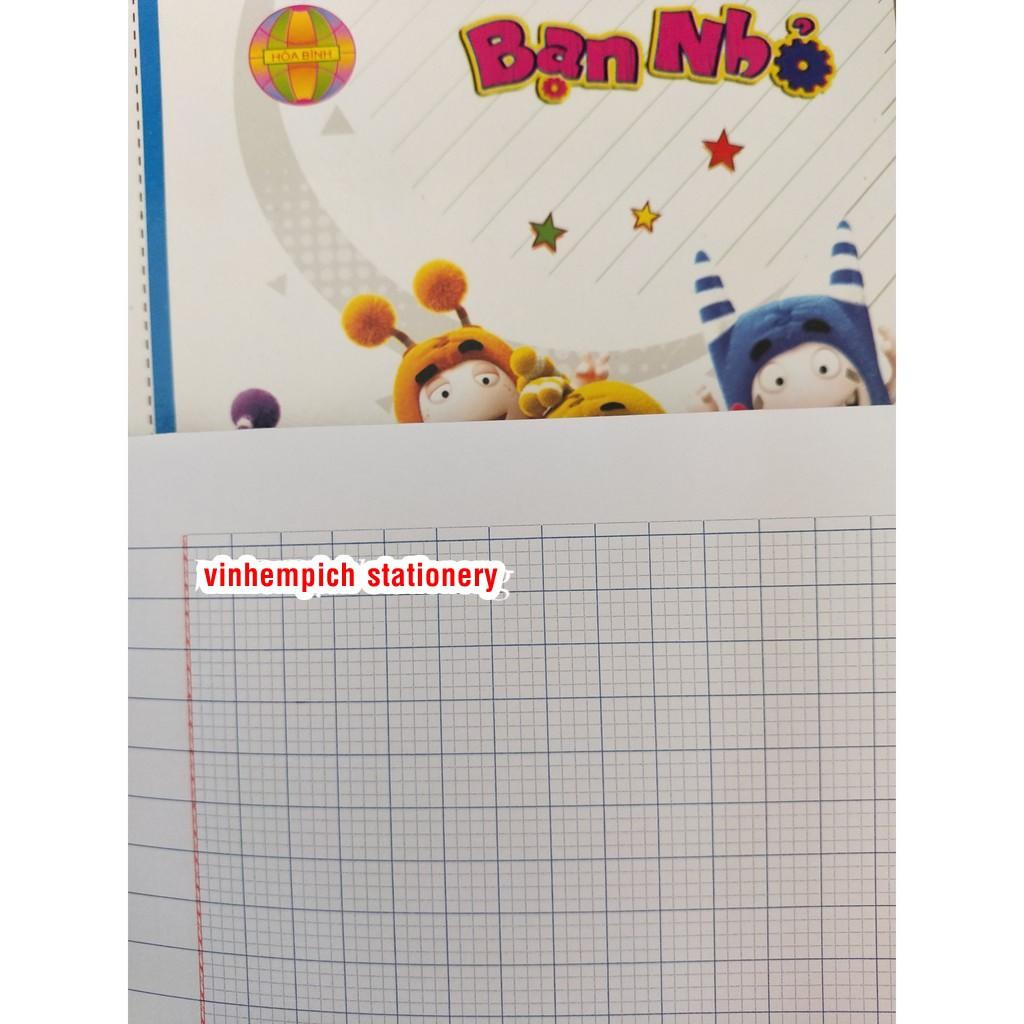 1 Quyển Tập Bạn Nhỏ Hòa Bình  Định lượng 100gsm