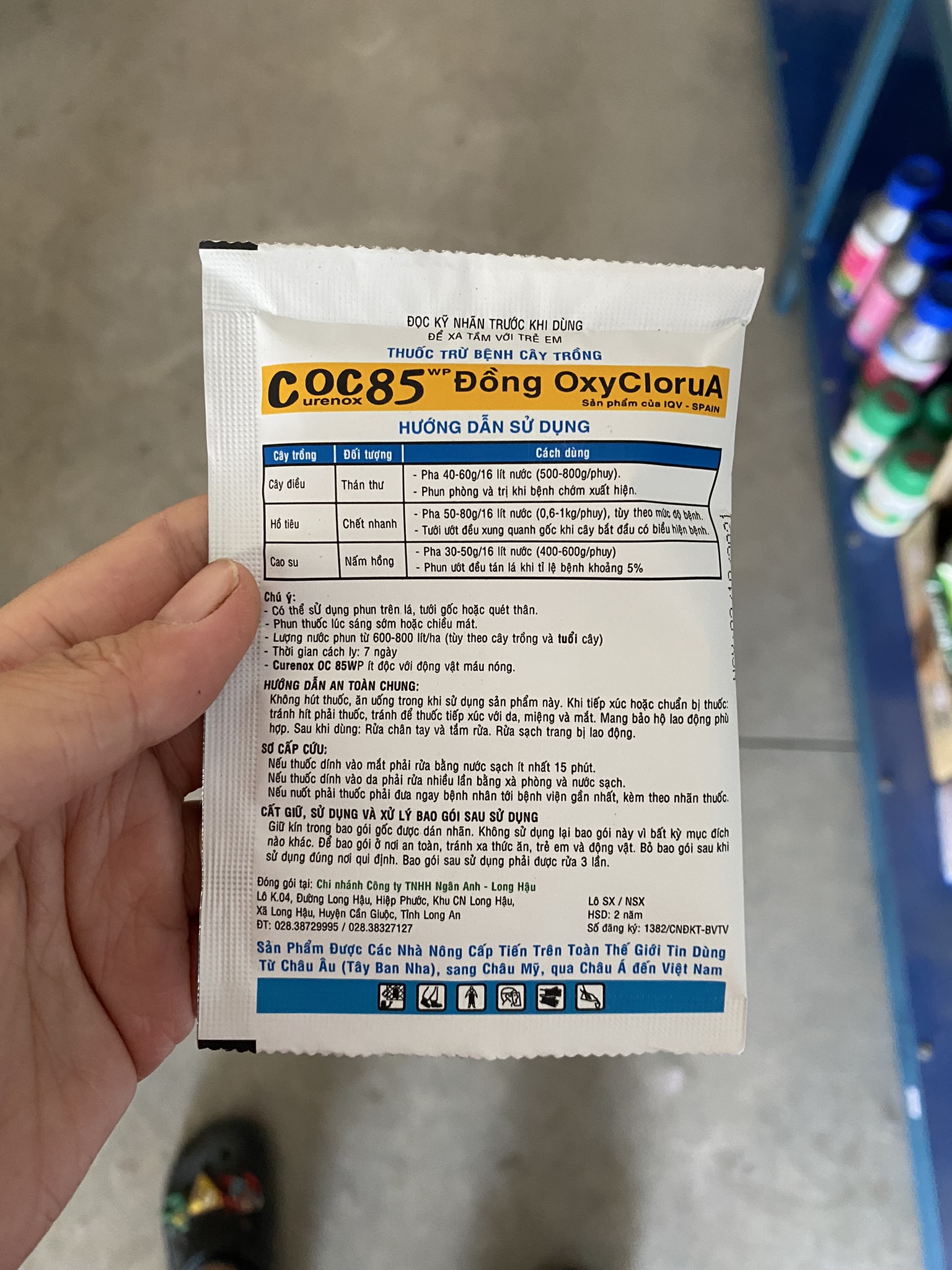 Coc85 - Thuốc phòng trừ nấm bệnh cây trồng