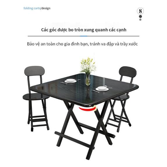 Bàn ăn gấp di động X Expansion Table - Home and Garden