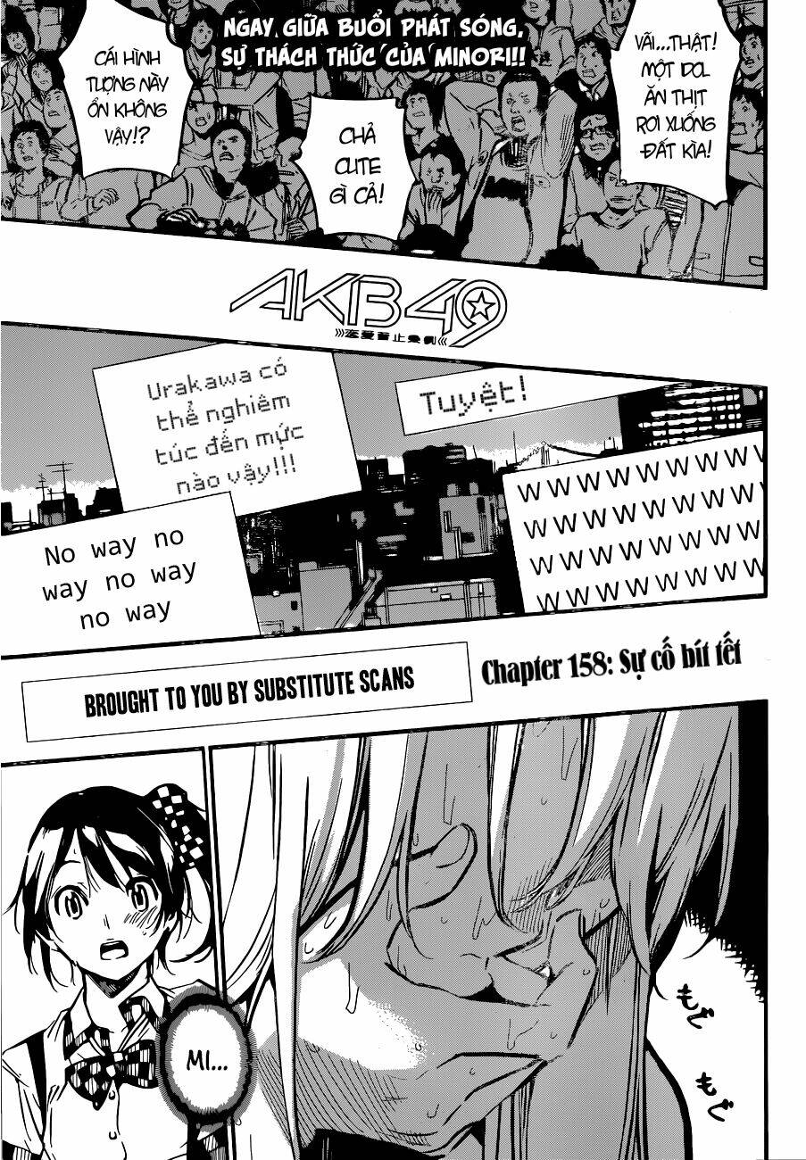 akb49 - renai kinshi jourei chapter 158 1