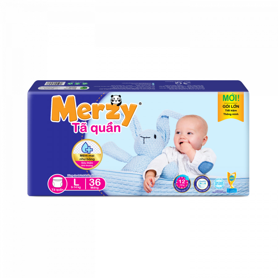 Tã Quần Merzy gói đại L36 (36 miếng)