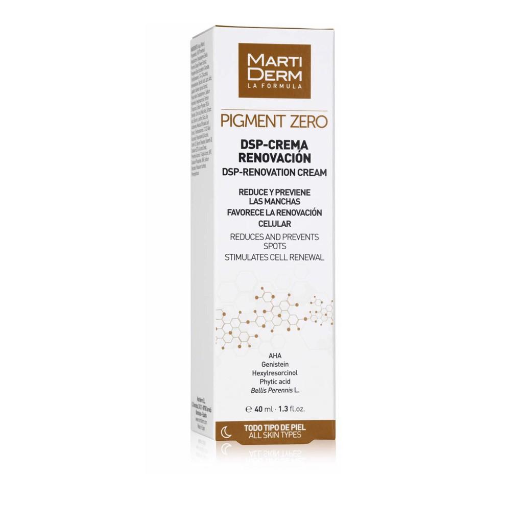 Kem Dưỡng Làm Sáng Da, Mờ Sắc Tố - MartiDerm Pigment Zero DSP Renovation Cream (40ml)