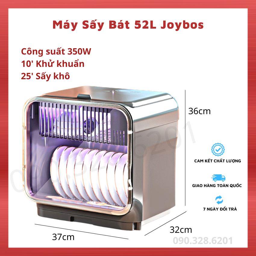 Máy Khử Khuẩn Chén Đĩa Joybos 52L, Tủ Diệt Khuẩn Bát Đũa Bằng UV Diệt 99.99% Vi Khuẩn