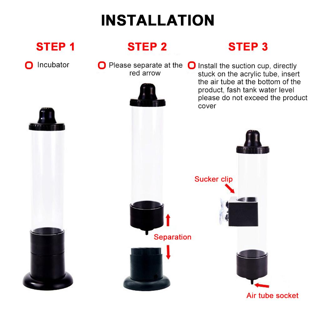 Máy ấp trứng Tôm 380ml nuôi cá cảnh