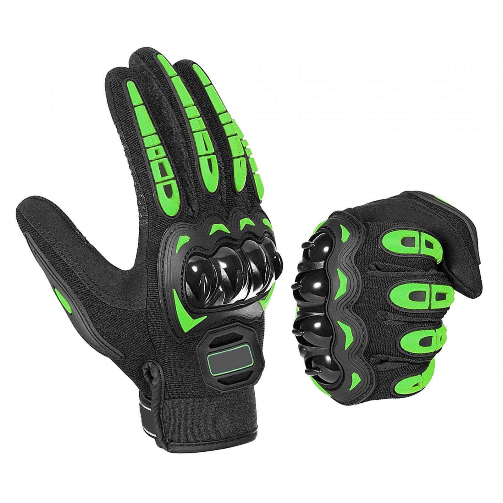 2Pieces Motorcycle Gloves Touchscreen Outdoor Gloves for Camping summer