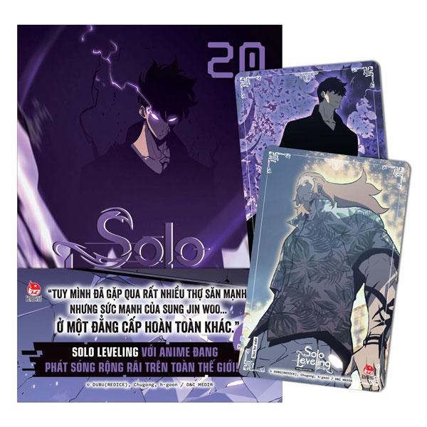 Sách - Solo Leveling - Tôi Thăng Cấp Một Mình - Tập 20 - Tặng Kèm Obi + 2 PVC Card