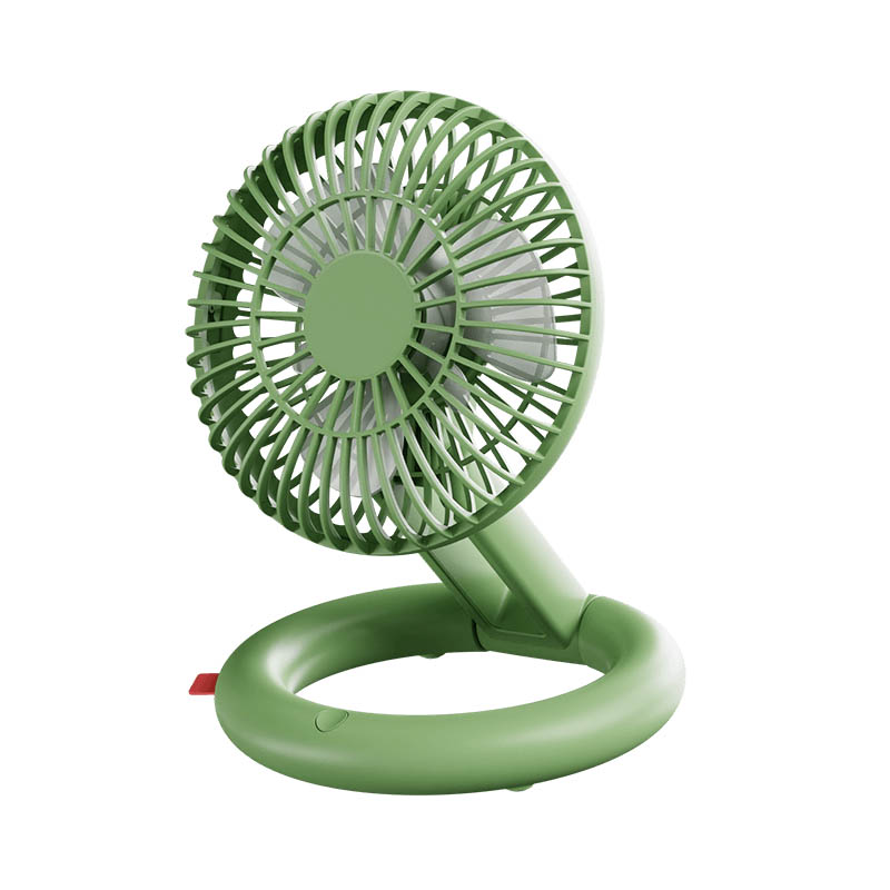 Quạt gấp Xiaomi Qualitell Tắt tiếng Máy tính để bàn cầm tay có thể sạc lại 3 tốc độ Quạt nhỏ