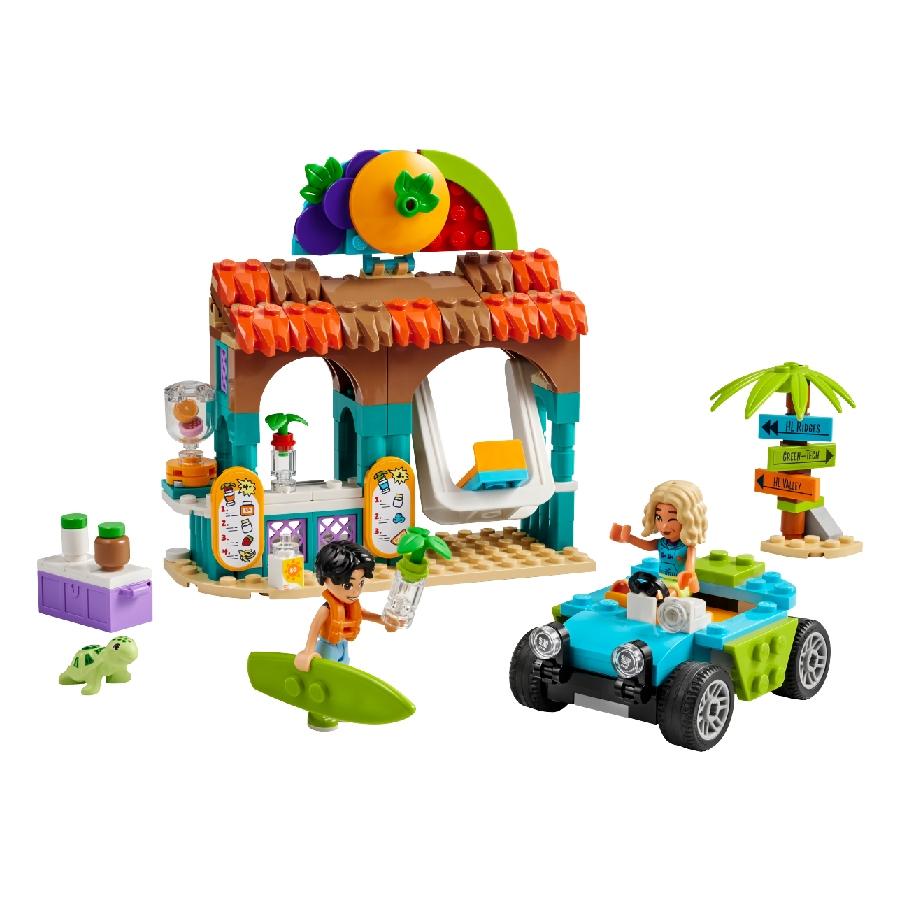 LEGO FRIENDS 42625 Đồ Chơi Lắp Ráp Quầy Sinh Tố Bãi Biển (213 chi tiết)