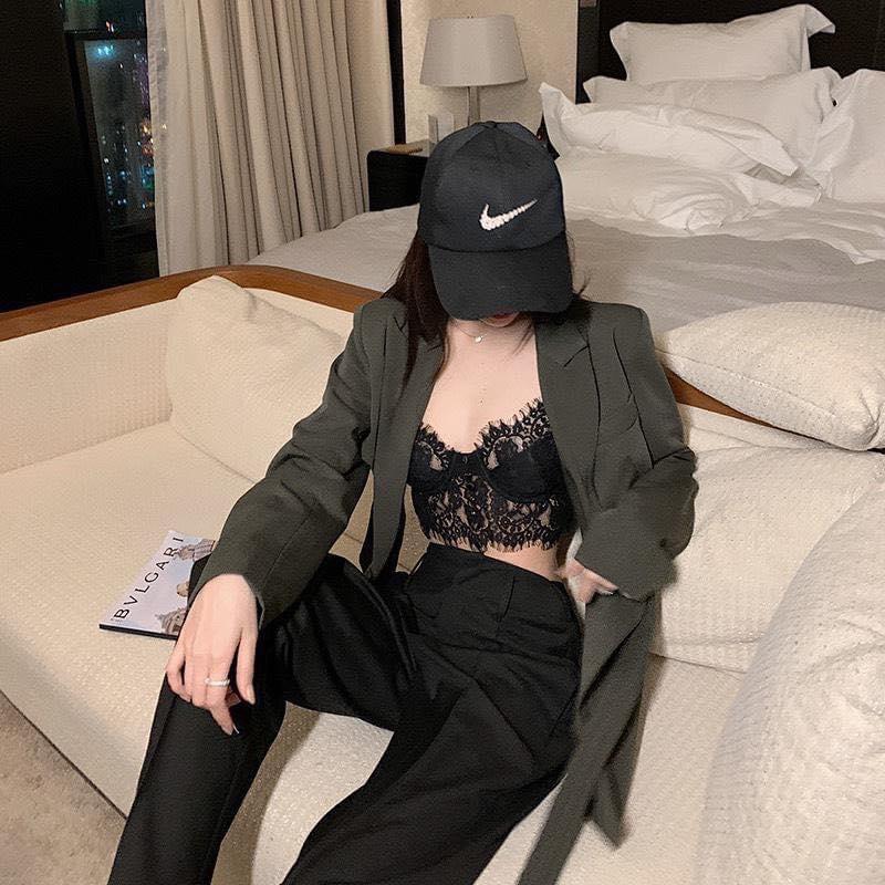 Nội Y Thiết Kế - Áo Bralette cao cấp có gọng nâng ngực, tặng kèm mút lót, phù hợp mix vest , blaze , áo lưới