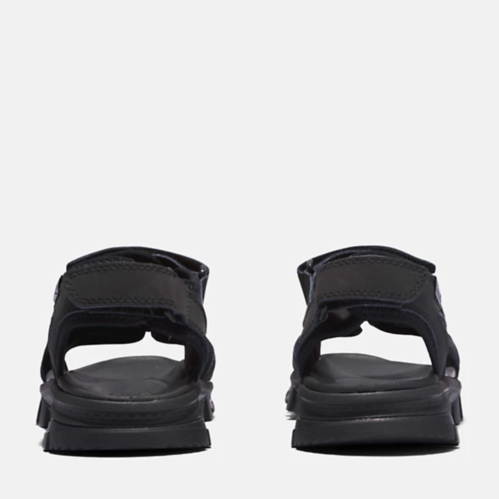 [NEW 2023] Timberland Giày Sandal Nữ Lincoln Peak Strap Sandal Black Leather TB0A5XA404