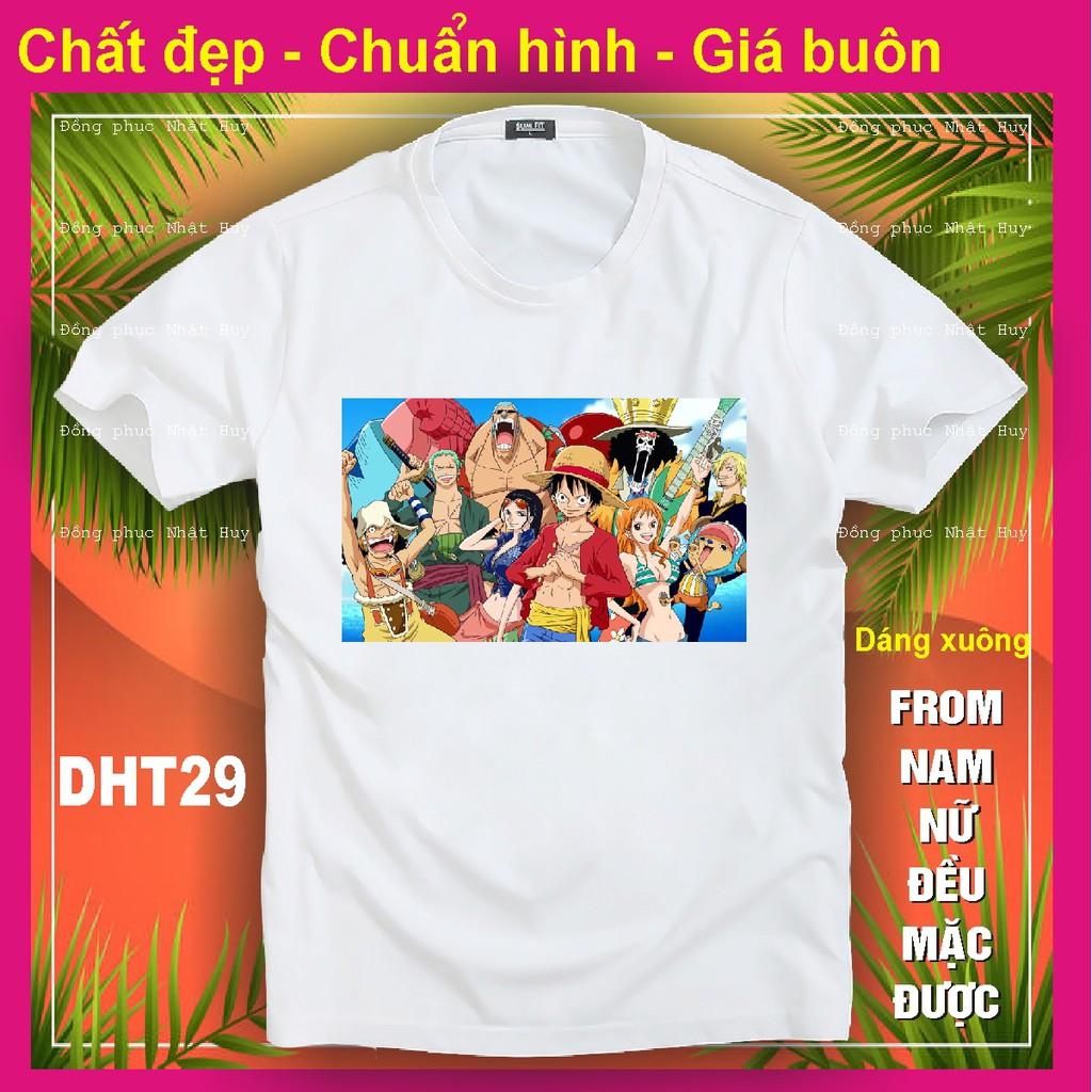 áo thun Đảo hải tặc 26 chất đẹp One Piece,phông,in hình Monkey D. Luffy,Zoro,Nami,Usopp,Sanji,Chopper