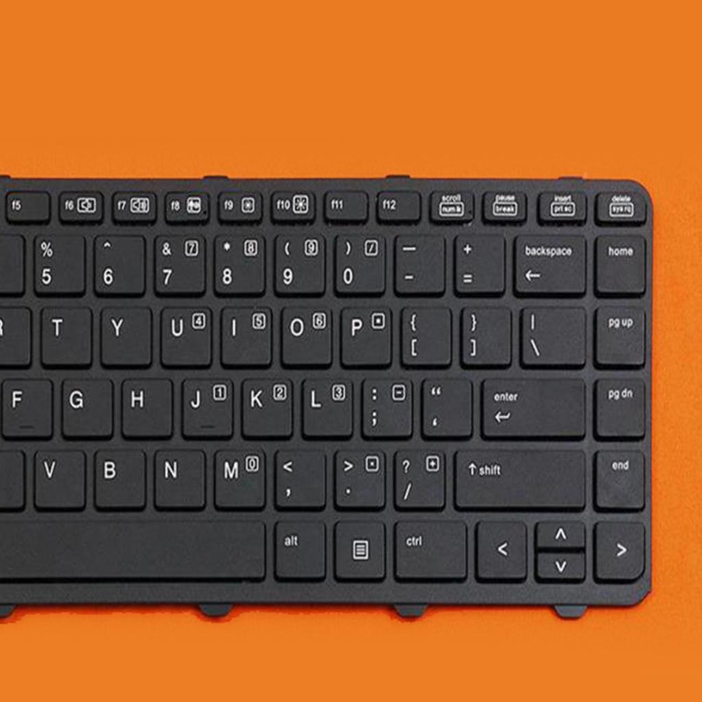 Black Color US English Language Keyboard for HP 440-G1 640-G1 Laptop