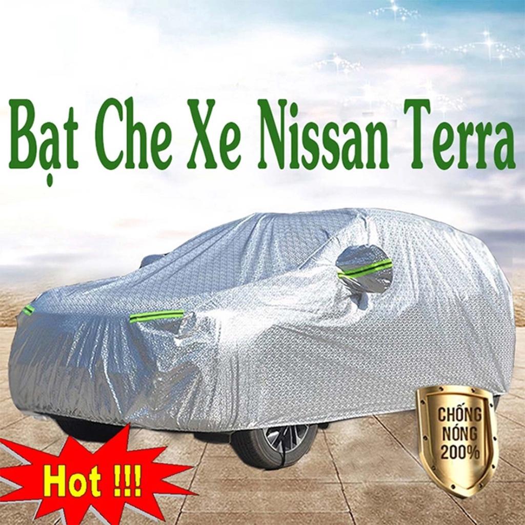 Bạt Phủ Xe Ô Tô Nissan Terra - Bạt Phủ Ô Tô 7 Chỗ 3 Lớp Cao Cấp Chống Mưa, Chống Nắng, Chống Cháy Loại 1