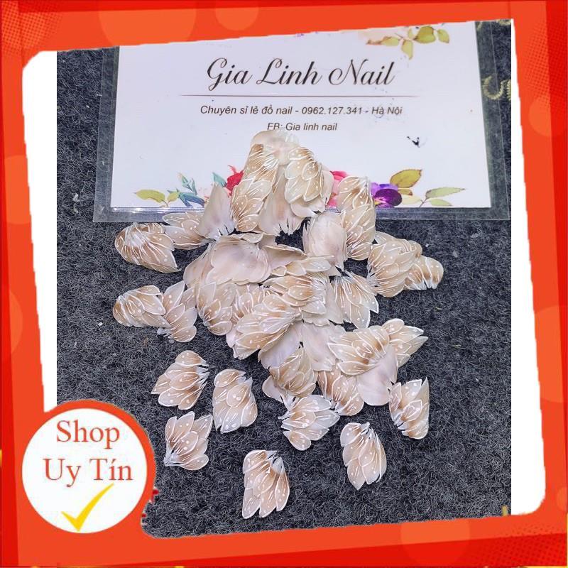 Hoa bột nail gắn móng tay| Hoa ẩn chân ( set 2 bông/10 bông