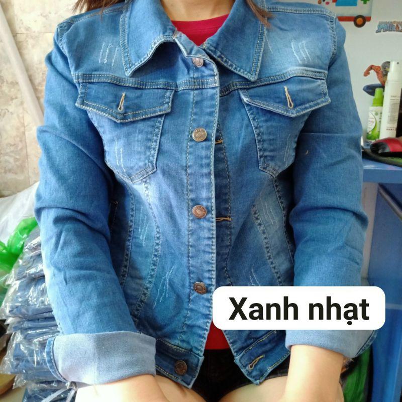 Áo khoác jean nữ, Áo khoác jean chống nắng size đại