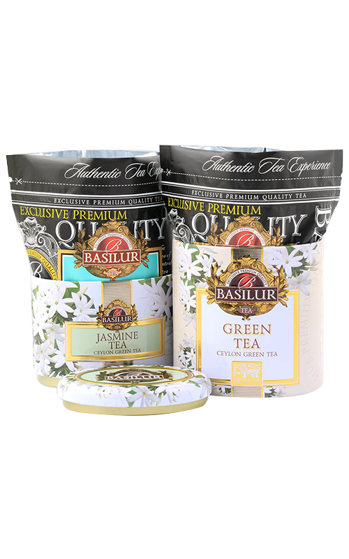 Trà xanh Ceylon Basilur ướp hoa nhài 100g