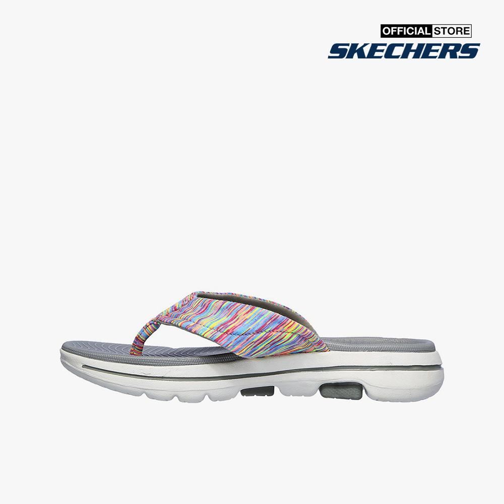 SKECHERS - Dép nữ quai kẹp GoWalk 5 Destined 140087-GMLT