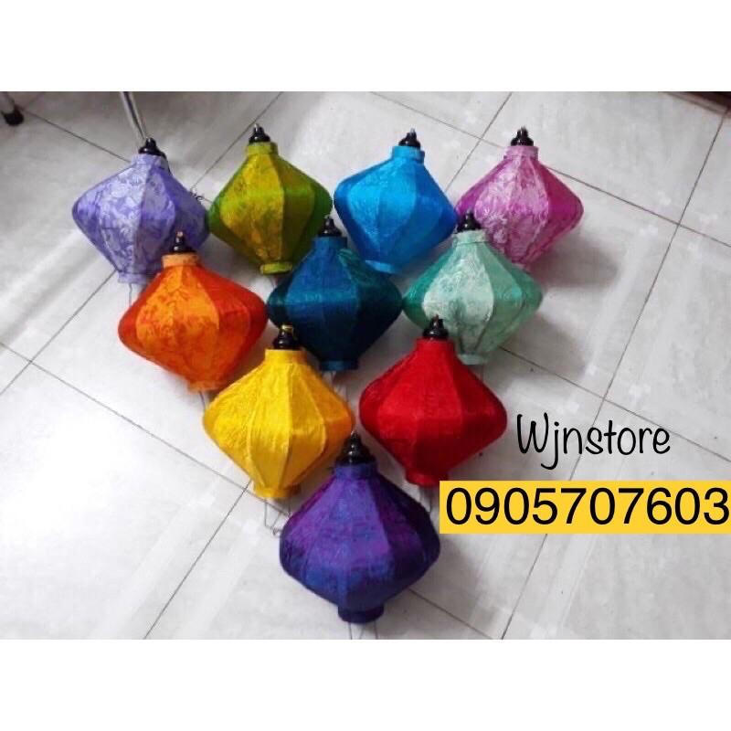 Đèn lồng hội an hình bánh ú treo trung thu