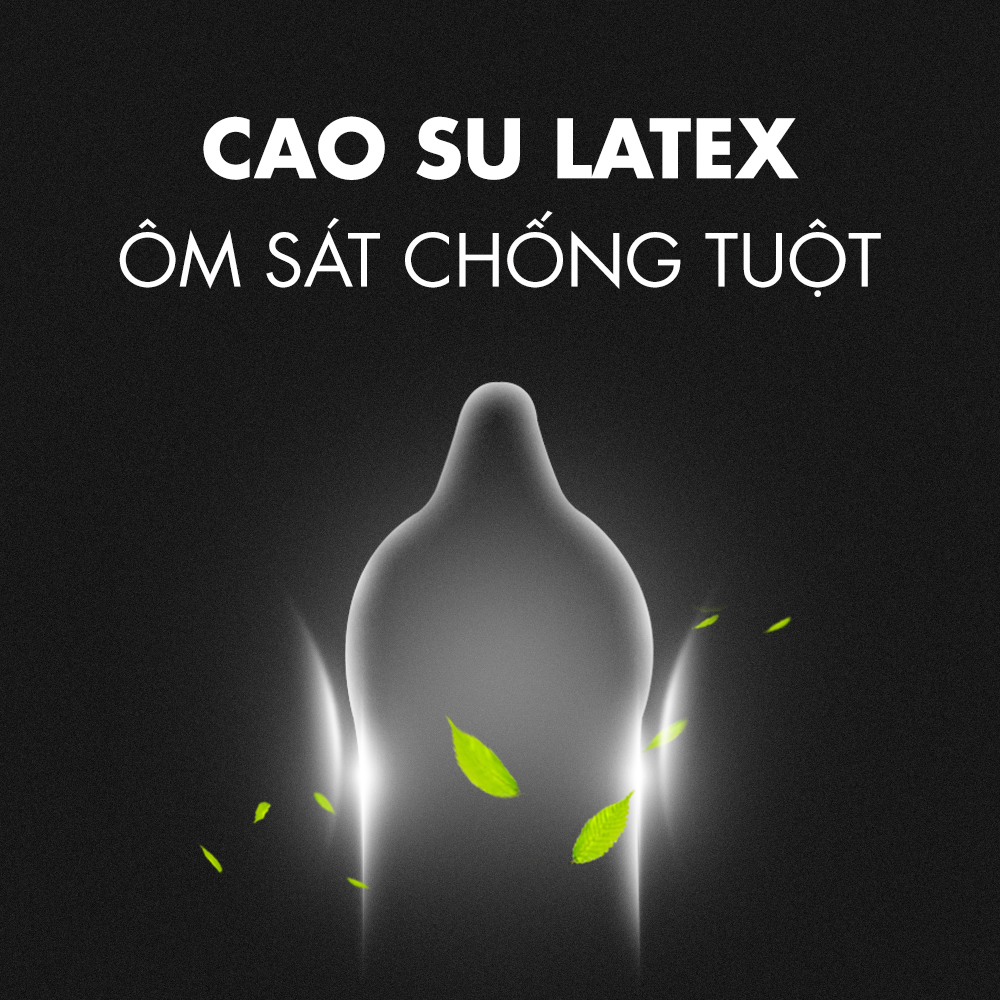 Bao cao su Shell Invisible - Siêu mỏng, chống tuột, kéo dài thời gian