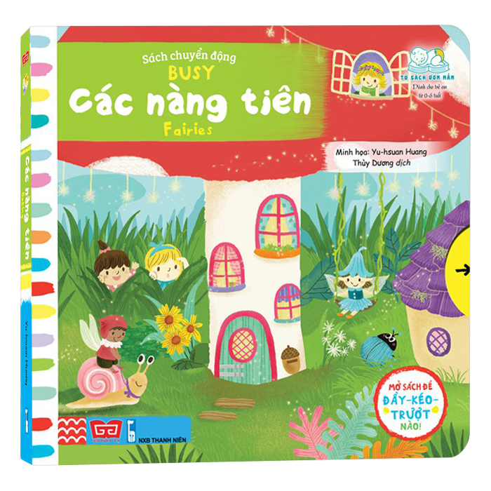 Sách Tương Tác - Sách Chuyển Động - Busy - Fairies - Các Nàng Tiên