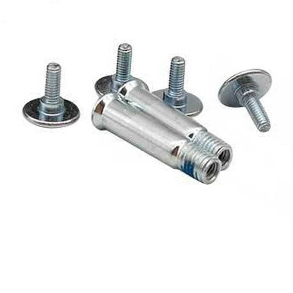 Universal Plastic Inline Skates Roller Brakes Block Brake Stopper Black