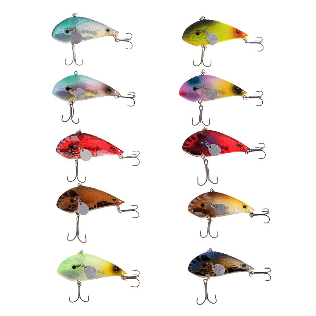VIB Jigging Hard Artificial Saltwater Fishing Spoon Lure Casting Fishing Bait 7cm