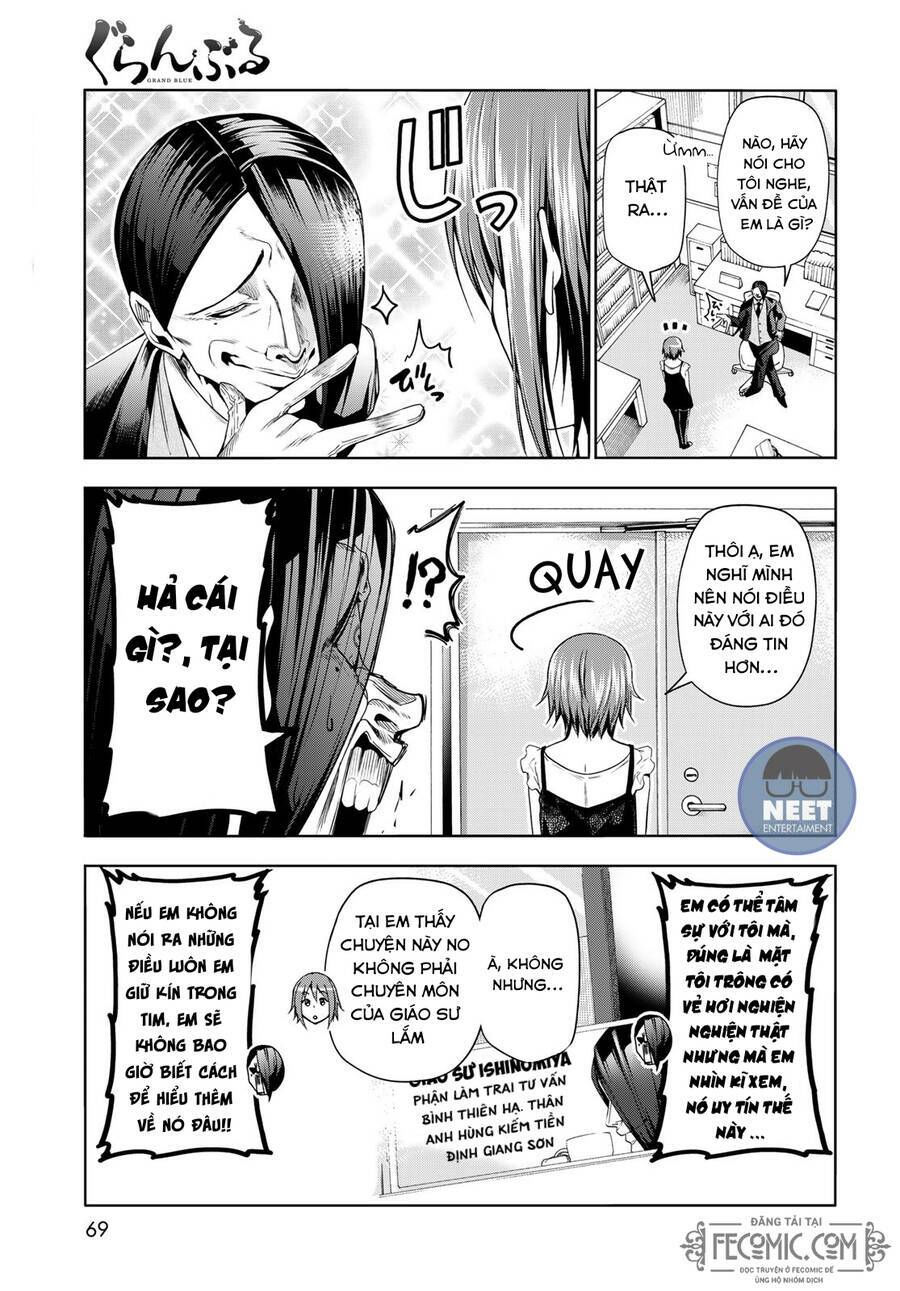 cô gái thích lặn - grand blue chapter 79 6