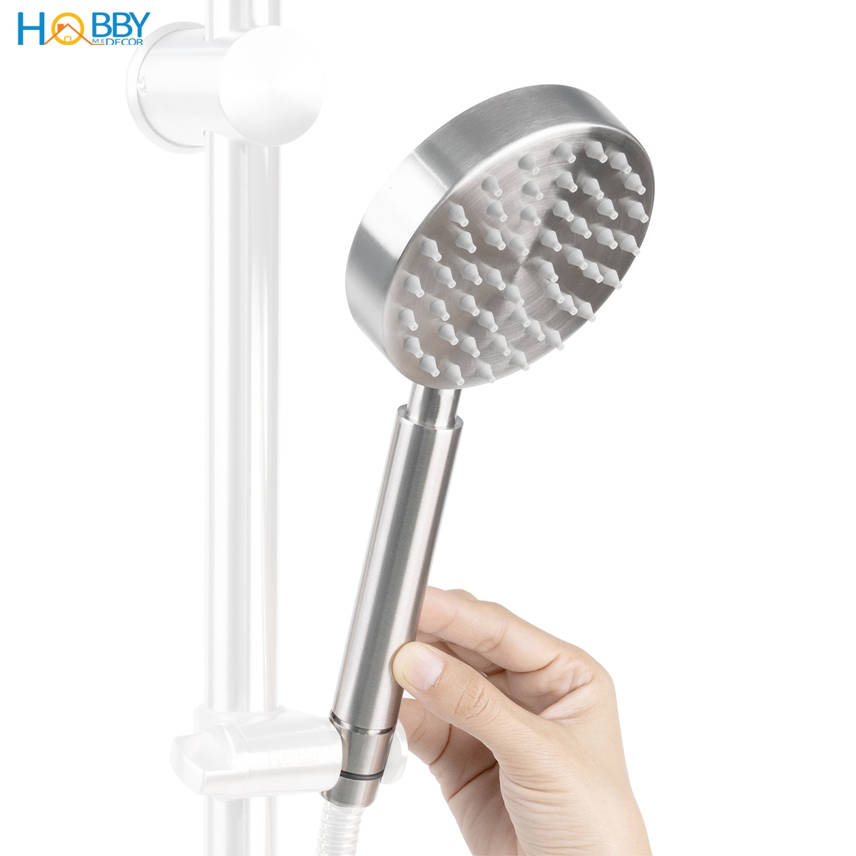 Tay sen tắm inox 304 hỗ trợ tăng áp Hobby home decor TS3