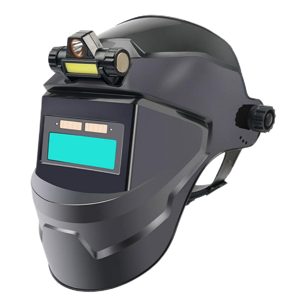 Solar Power Welding Hat for Mig Grinding
