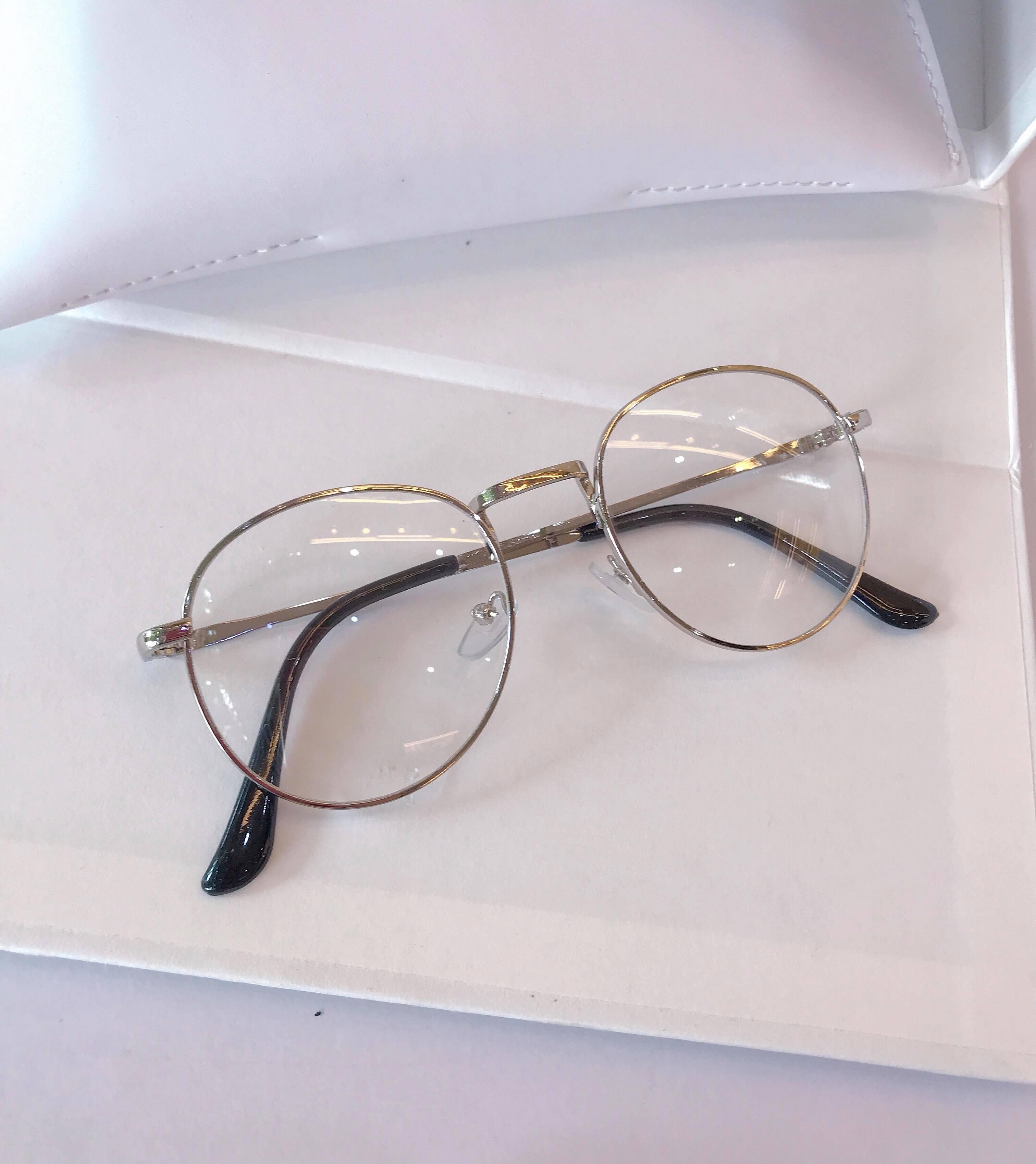 Kính gọng Vintage Kim loại cổ điển