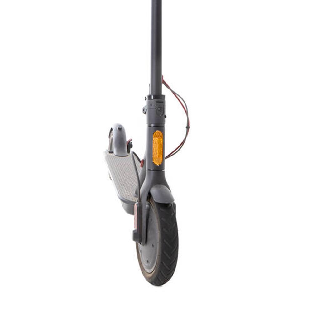 An toàn mặt trước cơ bụng phản xạ ống cảnh báo đêm cho Xiaomi Mi điện điện 1S Pro Pro2 M365 Phụ kiện Color: 4Pcs