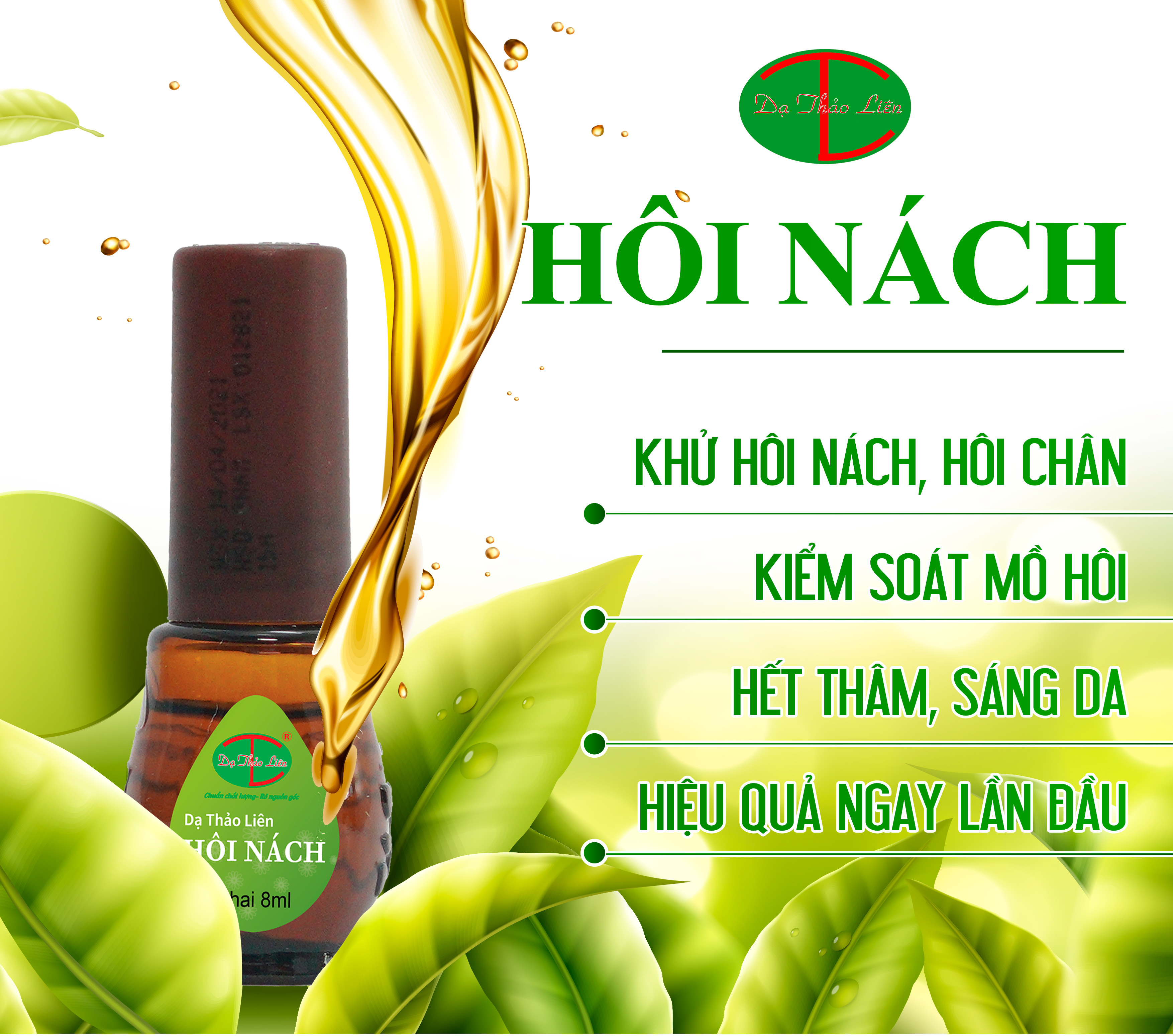 Serum Hôi Nách Dạ Thảo Liên 8ml