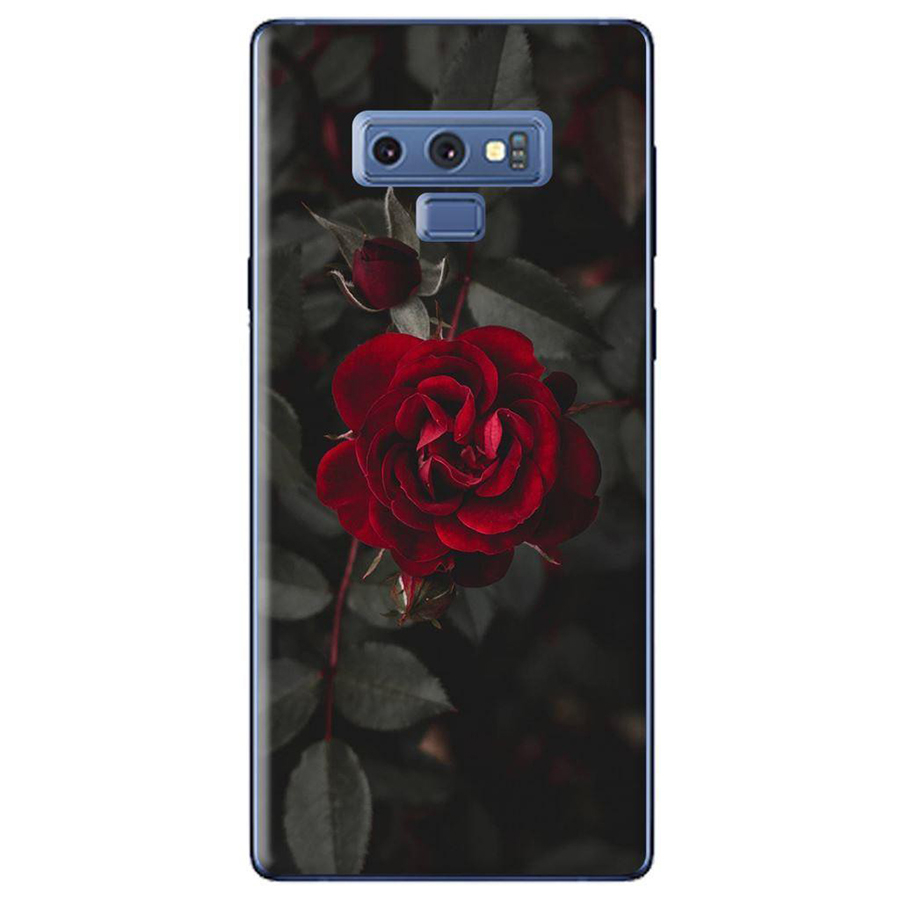 Ốp Lưng Dành Cho Samsung Galaxy Note 9 - Hoa Hồng Đỏ