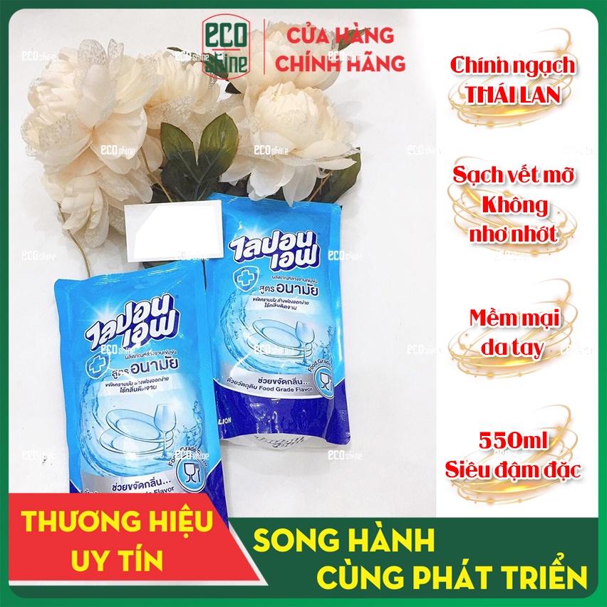 Nước Rửa Chén Bát Lipon550ml SẠCH DẦU MỠ. Không Mùi, Sạch Bóng, Mềm Mại Da Tay Hàng Chuẩn Thái