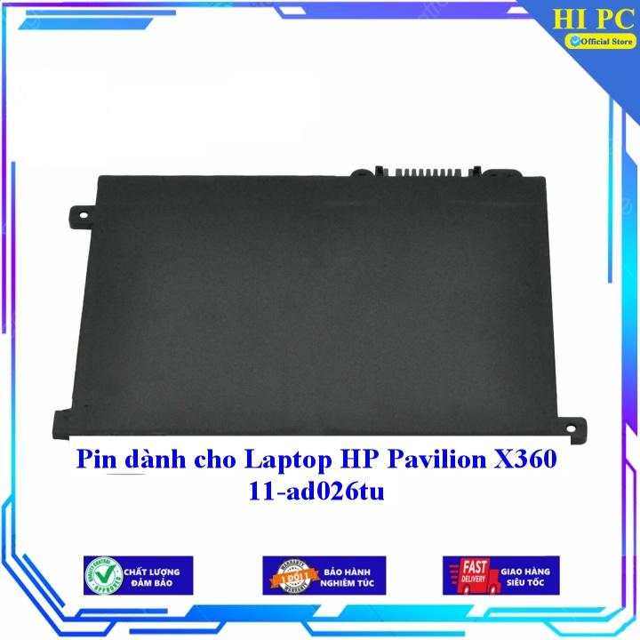 Pin dành cho Laptop HP Pavilion X360 11-ad026tu - Hàng Nhập Khẩu