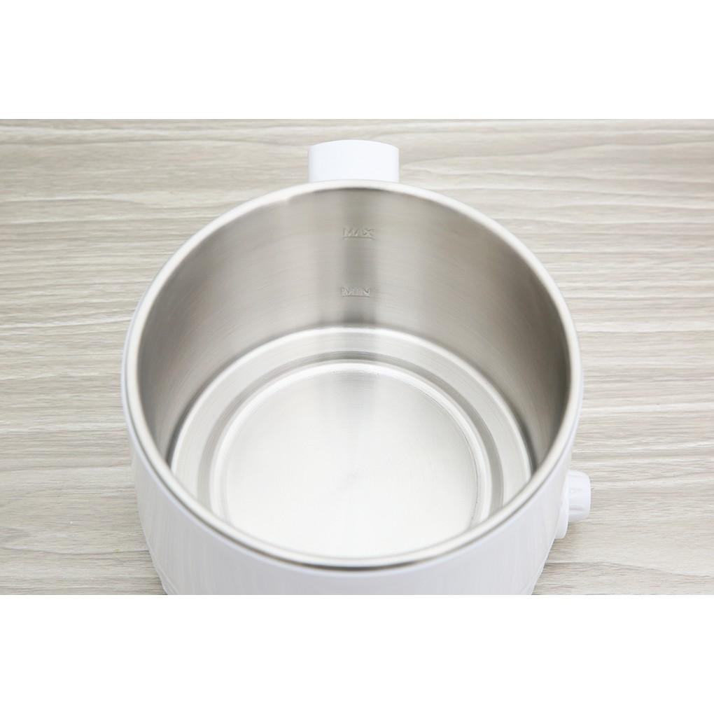 Nồi nấu đa năng Mishio MK214 inox 304 1.5L đế rời dễ vệ sinh - bảo hành 18 tháng