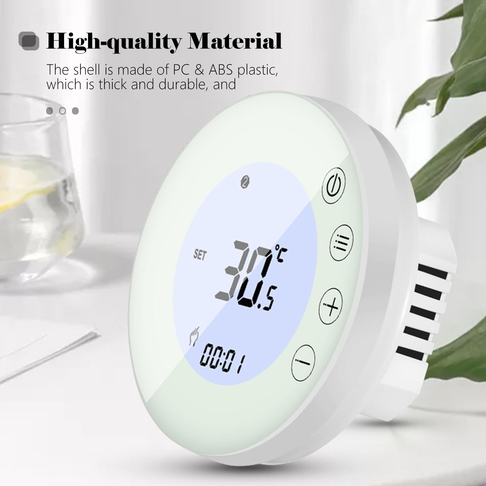 Bộ tản nhiệt X7GC WiFi Thermostat với màn hình LCD kỹ thuật số thông minh điều khiển ứng dụng điều chỉnh nhiệt độ
