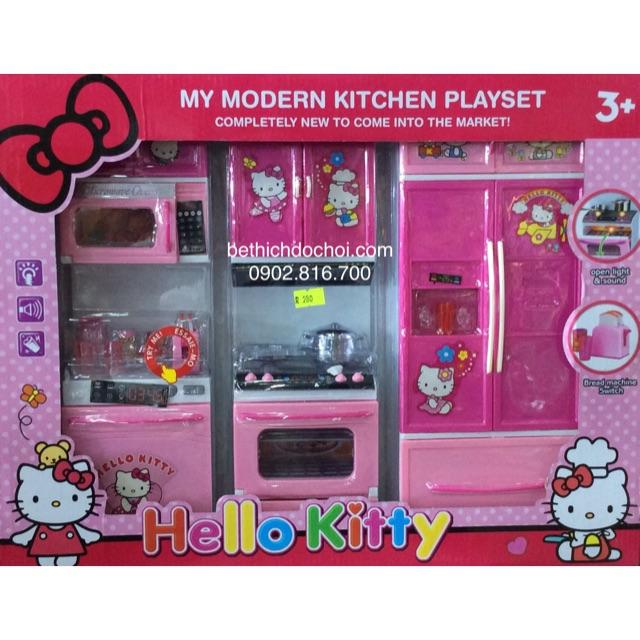 Hộp đồ chơi kệ bếp Hello Kitty