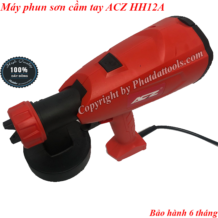 Máy phun sơn cầm tay ACZ HH12A - Bảo hành 6 tháng