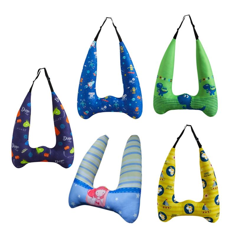 NewCar Dây An Kid Đệm Phim Hoạt Hình Bảo Vệ Cổ An Toàn Trẻ Em Đi Du Lịch Gối Trên Xe Hơi Đồ Dùng