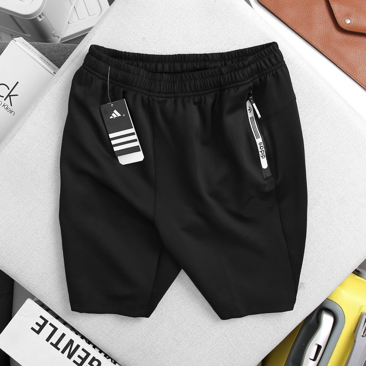 Combo 4 quần short đùi nam thun POLY 2 da