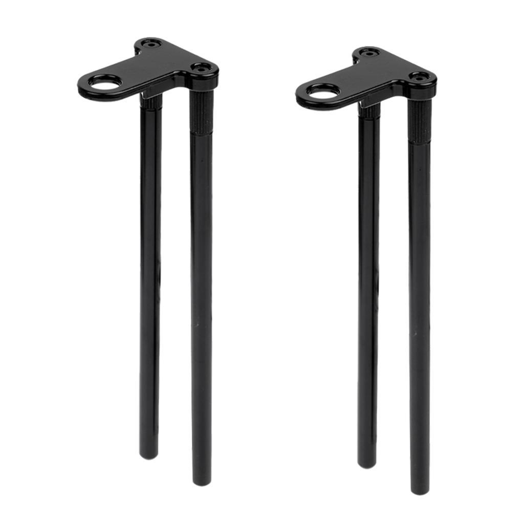 2x Aluminium Alloy Snag Bar Ears Connect With Bite Alarm Carp Fishing Tackle