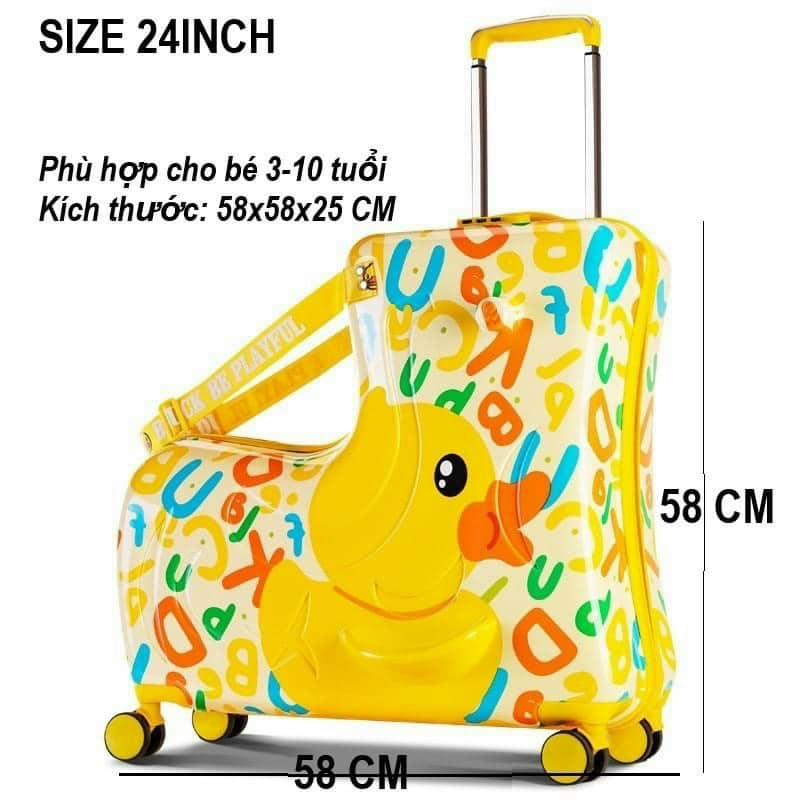 Vali Dành cho bé. Cao cấp. Nhập Khẩu Quảng Châu. 20/24 inch