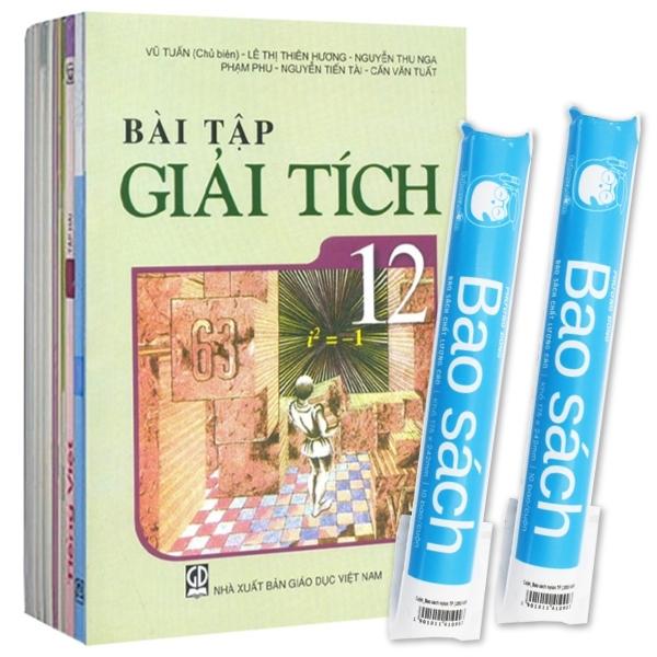 Sách Giáo Khoa Bộ Lớp 12 - Sách Bài Tập (Bộ 11 Cuốn) (2022) + 2 Cuộn Bao Sách Nylon TP